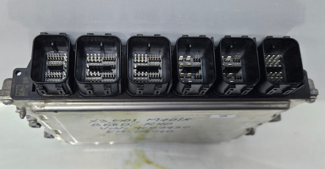2020 BMW X3 G01 M40iX B58D RHD Engine Control Unit ECU Set 9846689 OEM