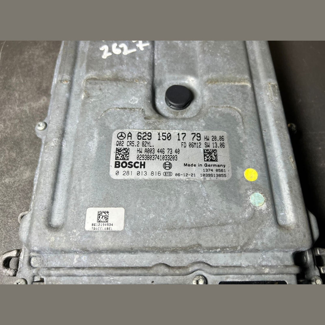 07-11 Mercedes W164 GL ML Engine Control Module Unit ECM ECU A629 1501779 OEM