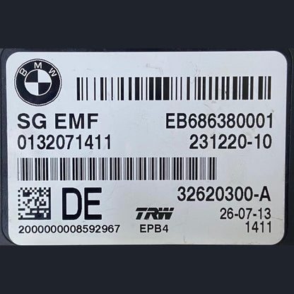 OEM BMW F10 F11 F12 EMF Module Parking Brake Unit Electric Control 6863800
