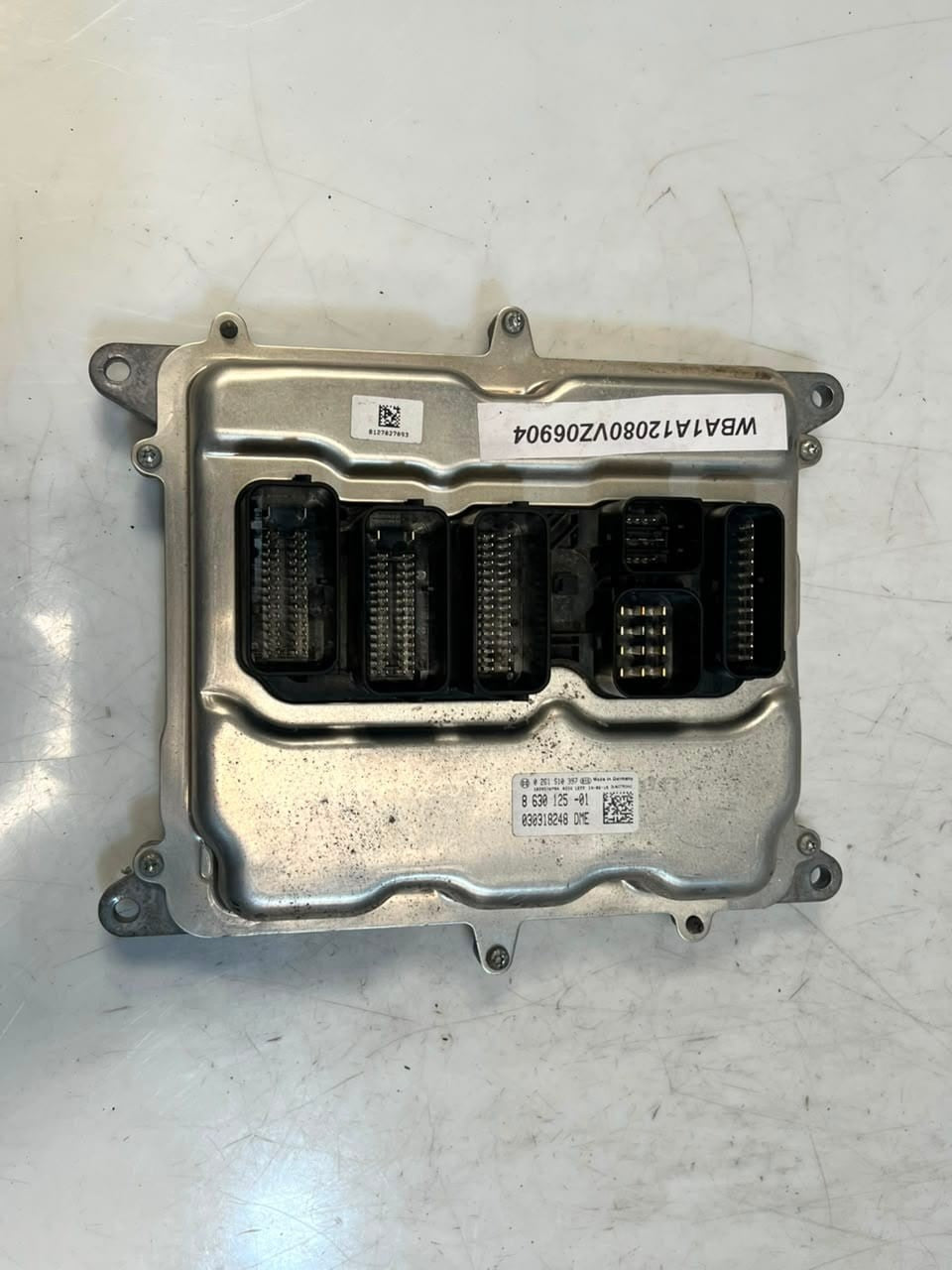 2014 BMW 1' 116i F20 N13 ENGINE CONTROL UNIT ECU SET DME+FEM+1KEY 8630125 OEM