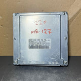 01-06 Mercedes W220 S-Class Engine Control Module Unit ECM ECU A113 1537679 OEM