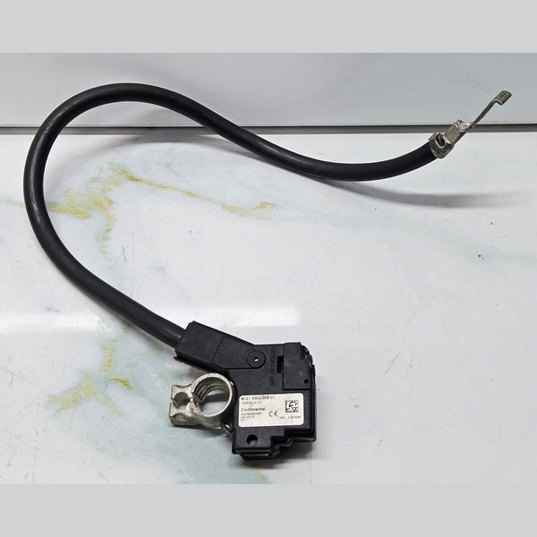 BMW 5, 6, 7 Series, X3, X4 Negative Battery Cable With Sensor 9302358 OEM