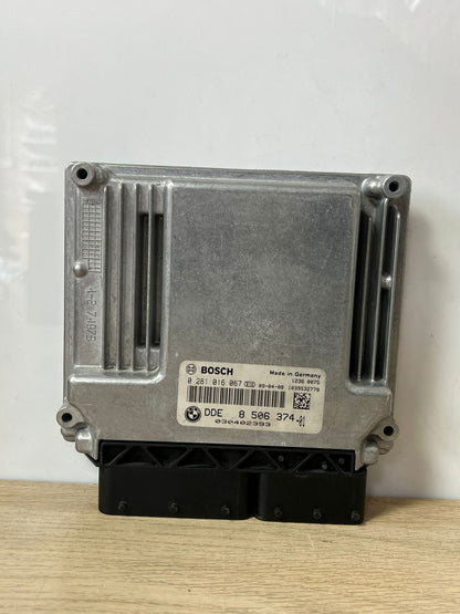 ENGINE CONTROL UNIT ECU BMW E87 E92 2009 0281016067 DDE8506374 3 Series E90