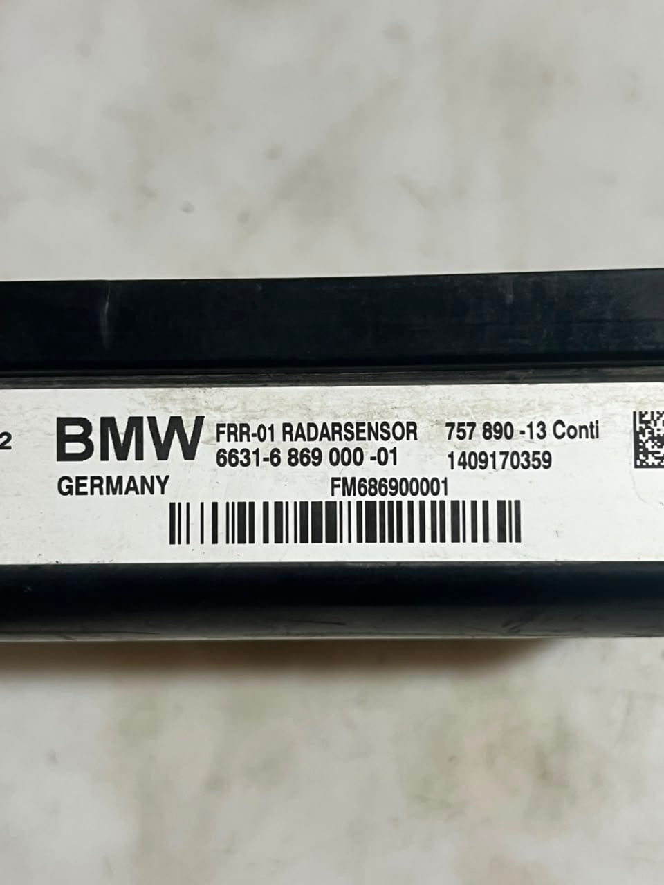 2014-2018 BMW 650, 750 X5 X6 Adaptive Cruise Control Radar Sensor 6869000 OEM