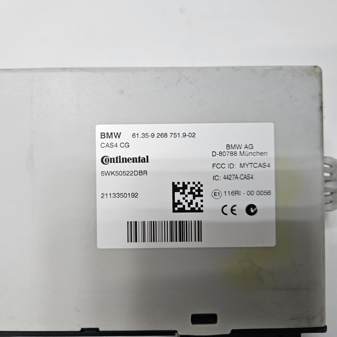 OEM BMW F30 F31 F35 2.0 Engine Control Unit DME Key Set 7637481