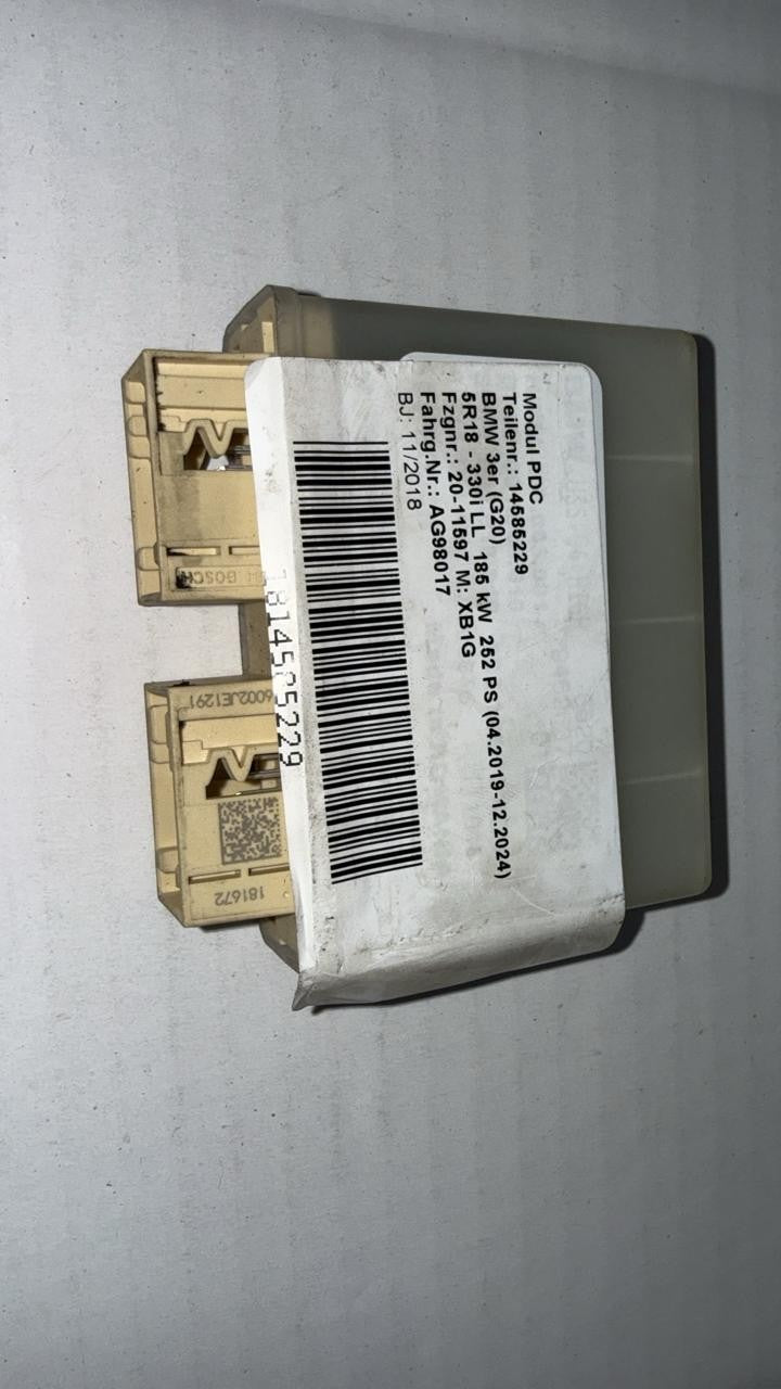 BMW PDC MODULE USS-04 HIGH 9462637 G20 2018 KM20 11/2018 3ER G20