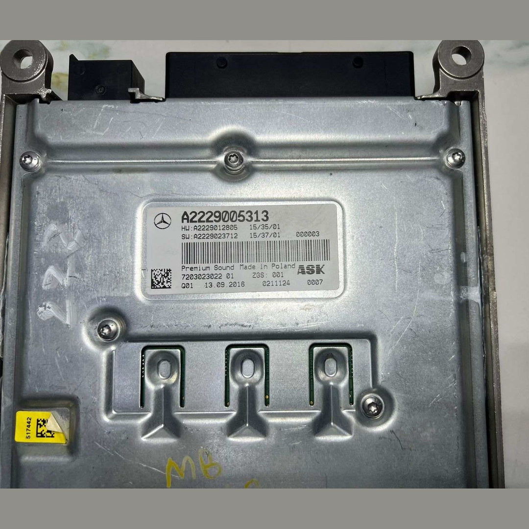 Mercedes-Benz Sound Amplifier A2229005313 S-Class W222