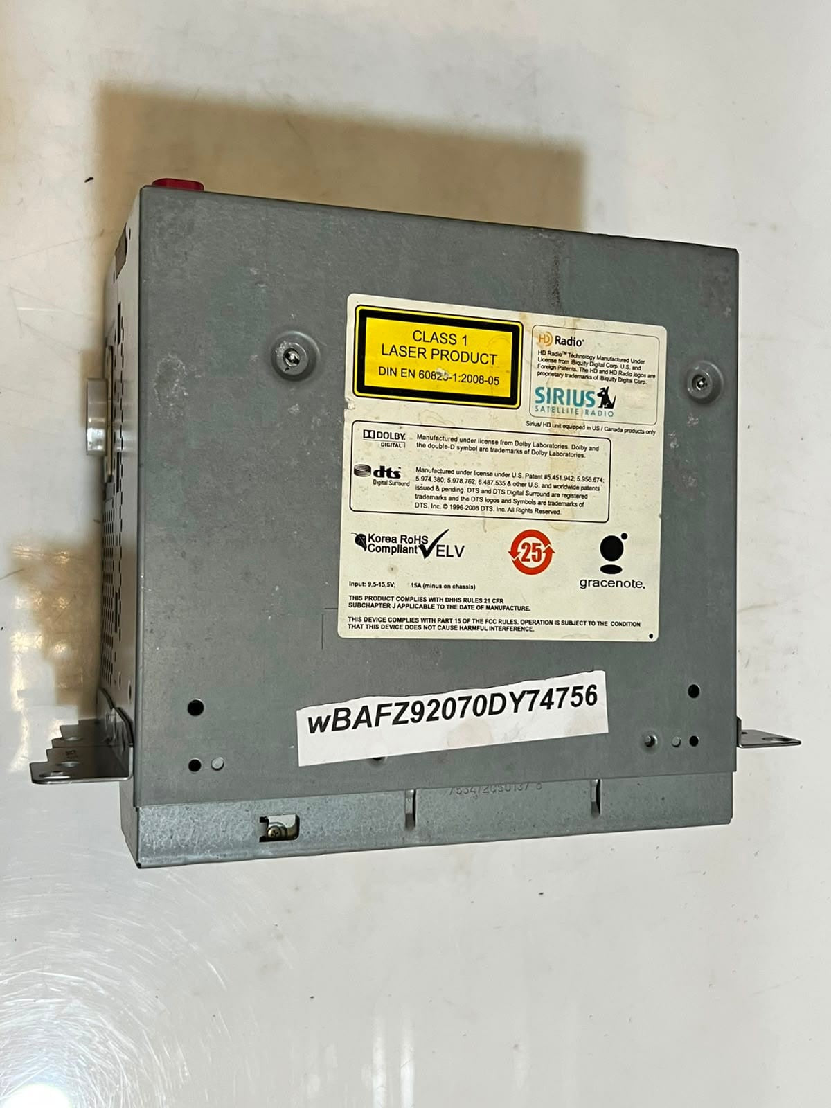 BMW 6 Series F12 ALPINE NAVIGATION Car Infotainment Computer 9289252 OEM