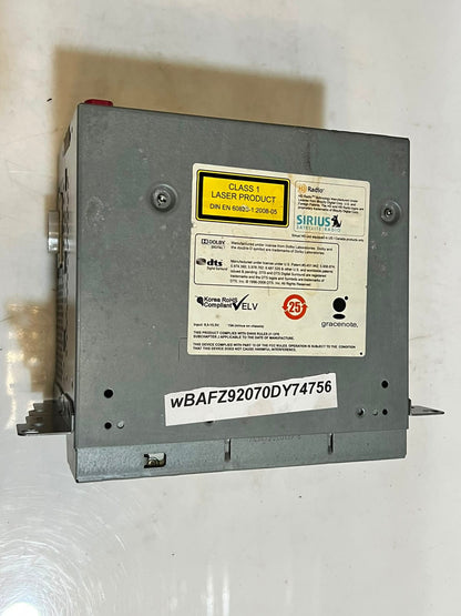 BMW 6 Series F12 ALPINE NAVIGATION Car Infotainment Computer 9289252 OEM