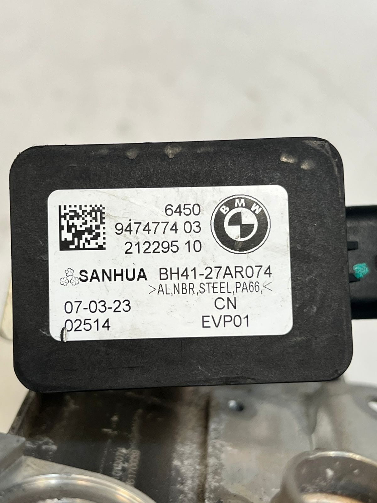 2022 BMW IX XDRIVE40 EV120 AIR CON RECEIVER DRYER 9474774 OEM