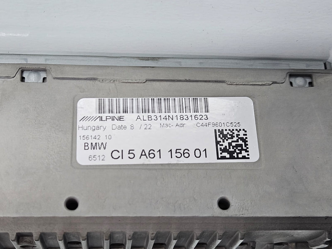 5A61156-2019 BMW Z4 G29 G14 G15 Navigation Audio Head Unit OEM