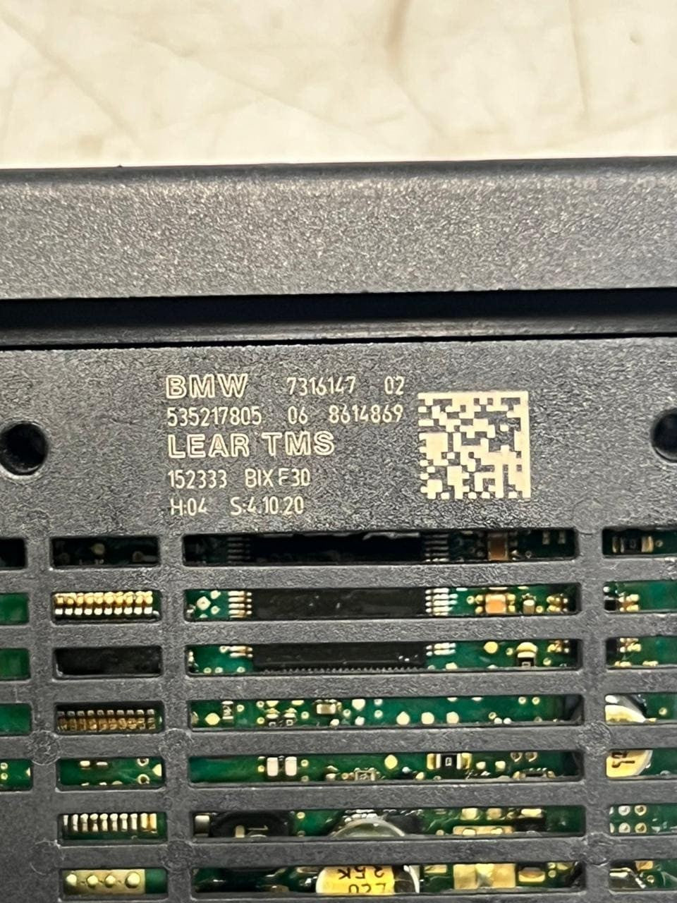 2012-2016 BMW 3' F30 F31 F34 Headlight Driver TMS Module Control Unit 7316147