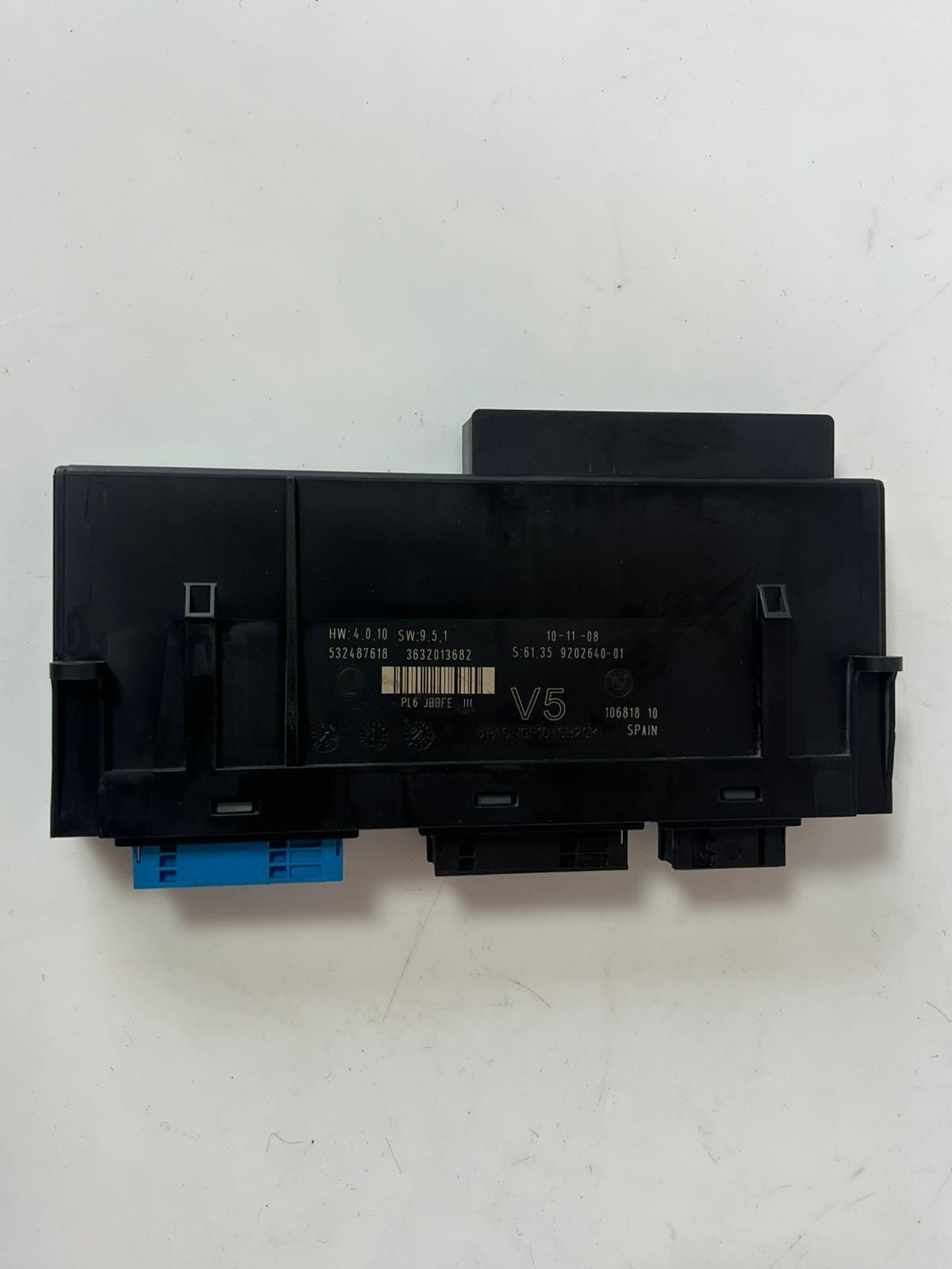  2009 BMW 7' F01 F02 740I 3.0 Diesel 180kw Body Comfort Control Unit 9202640