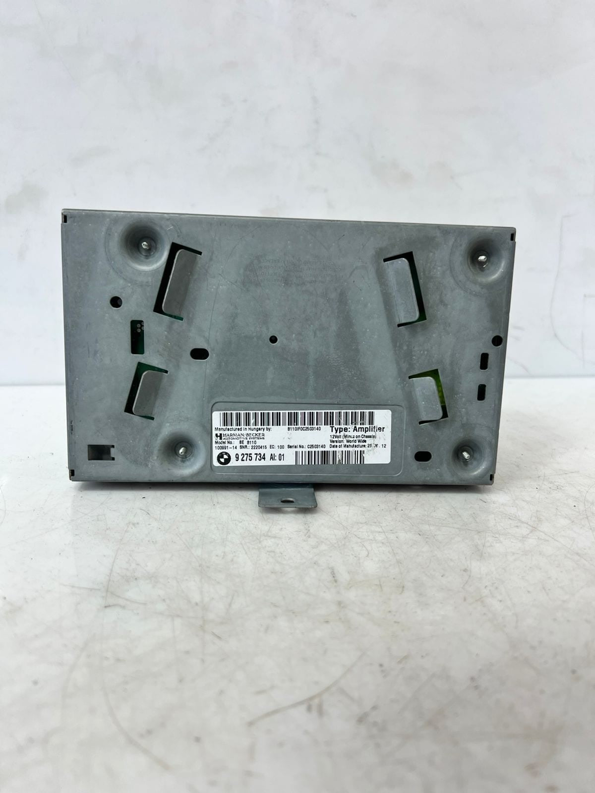 2012-2018 BMW 650i 640i Hifi SOUND Audio SYSTEM Amplifier 9275734 OEM