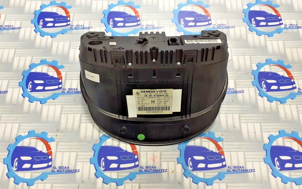BMW  E82 E88 E90 E92 E93  SPEEDO KM CLUSTER 9166856 GASOLINE