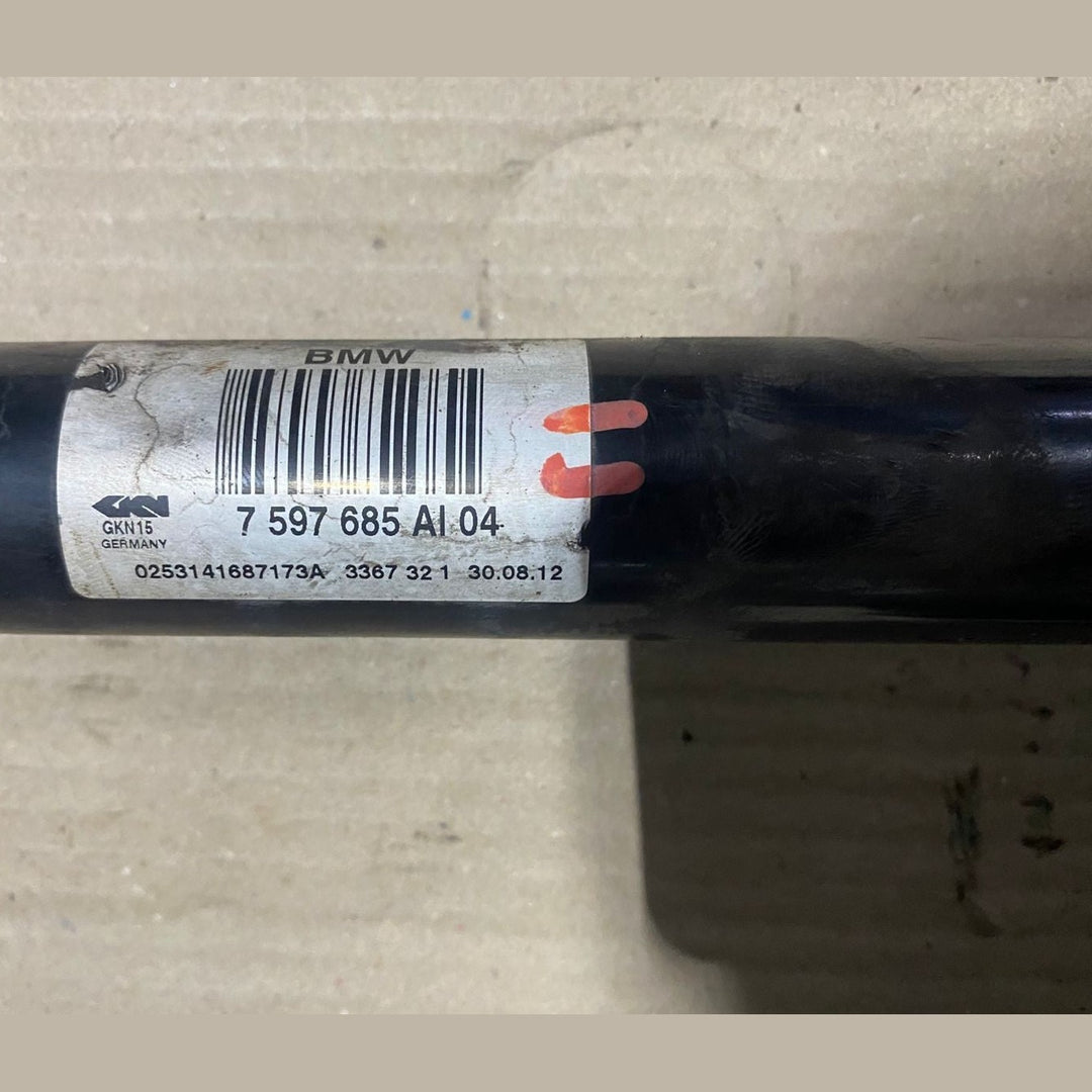 2012-2015 BMW 335i Rear Axle Shaft 7597685 F30 335i, F32 435i, and M240i models 