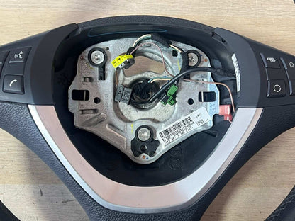 2007-2013 BMW X5 E70 3-Spoke Leather Sport Steering Wheel 6789973