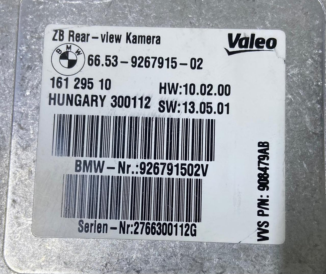 OEM BMW F07 F10 F11 F20 F30 F36 Rear View Camera Control Unit Module ECU 9267915