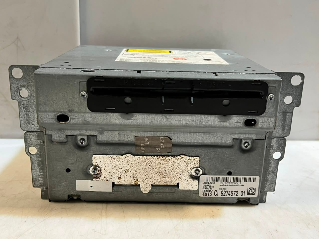 2011 BMW  5' 6' 7' F11, F13, and X7 M6 Head Unit Navigation Radio 9274572 OEM