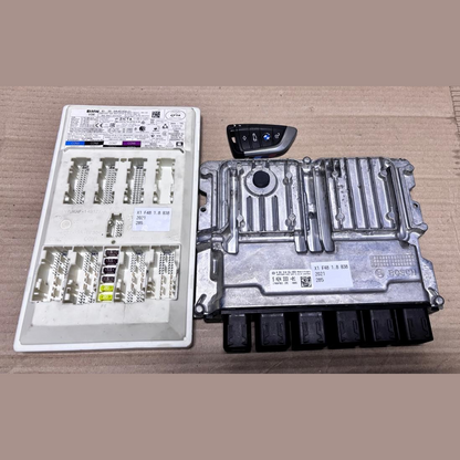 BMW X1 F48 1.8 B38 2021 ENGINE CONTROL UNIT COMPLETE SET - (5A2A333)