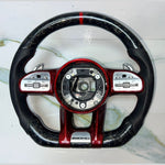 Load image into Gallery viewer, Mercedes W205 AMG Steering Wheel Multi Function Sport Assembly W \ Paddle Shifts