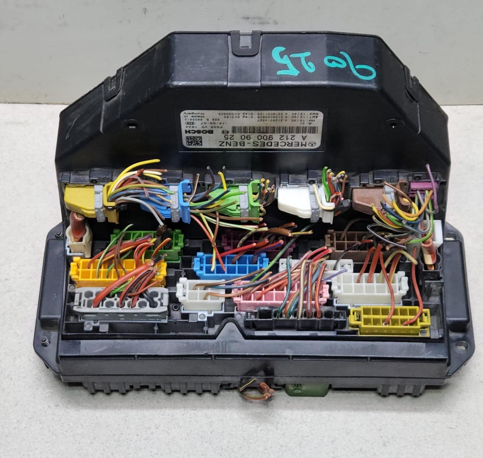 2014 Mercedes-Benz E300 Front Fuse Box Sam Control Unit A2129009025 W212 W204 