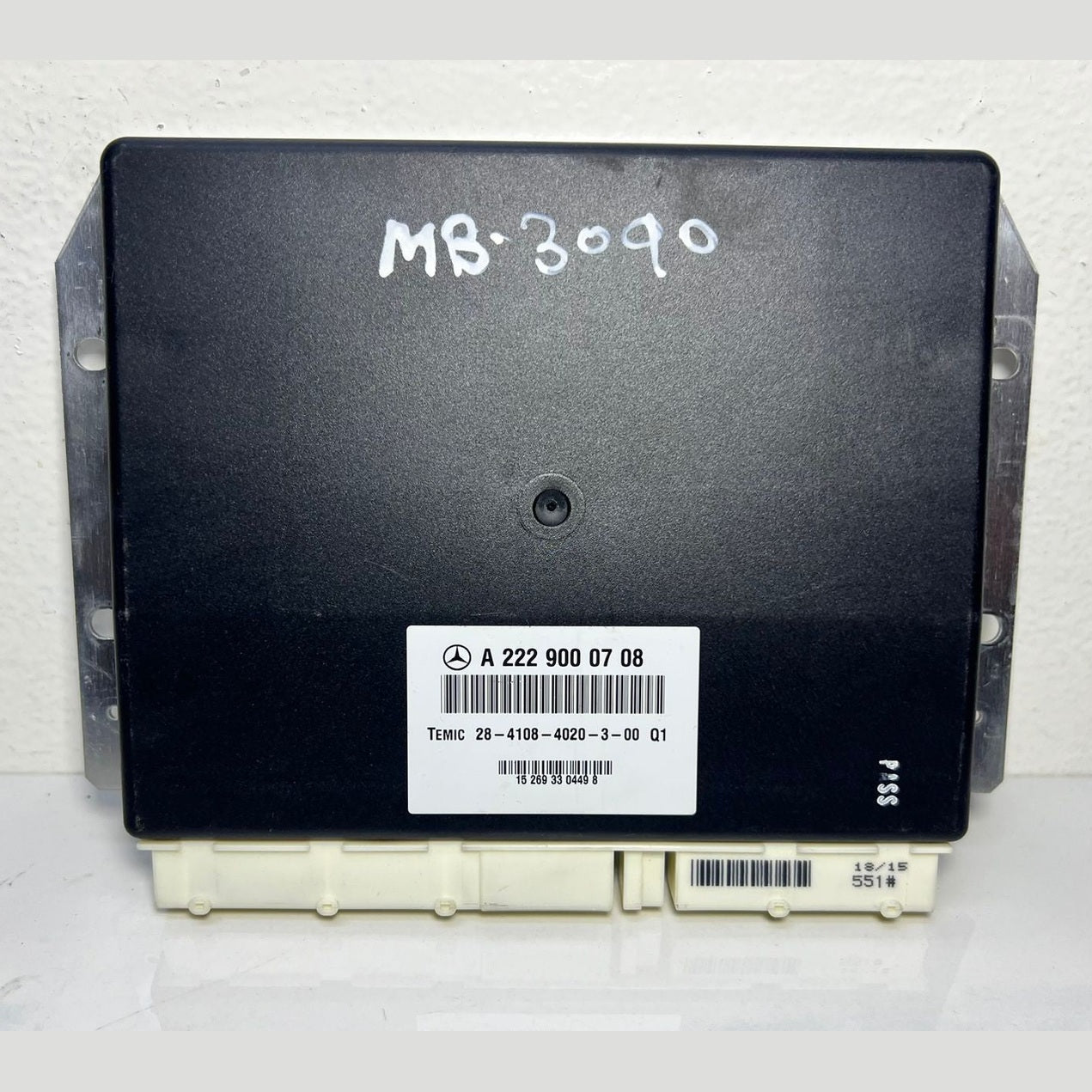 15-20 Mercedes W222 S-Class Air Suspension Control Unit Module A222 9000708 OEM