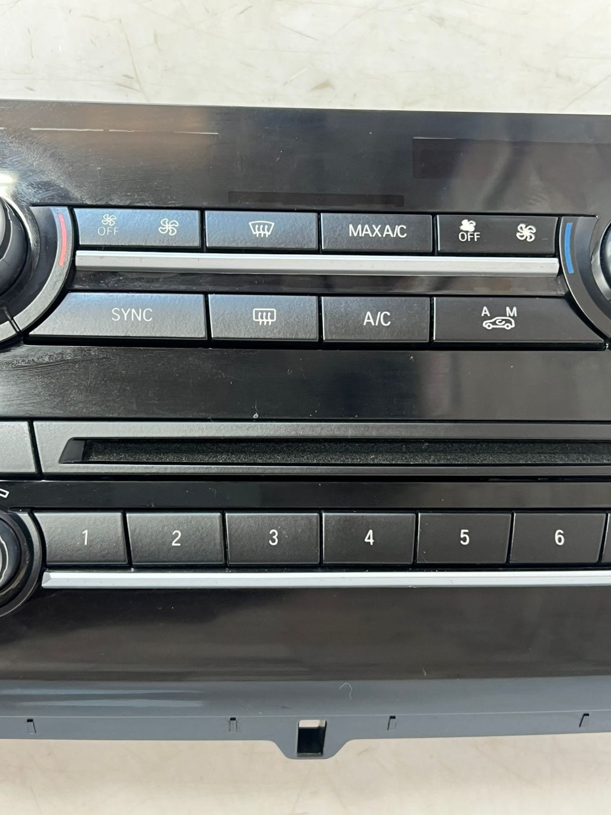 2015 BMW X5 F15 Climate Control A/C FM/AM PANEL Module 9365428 OEM