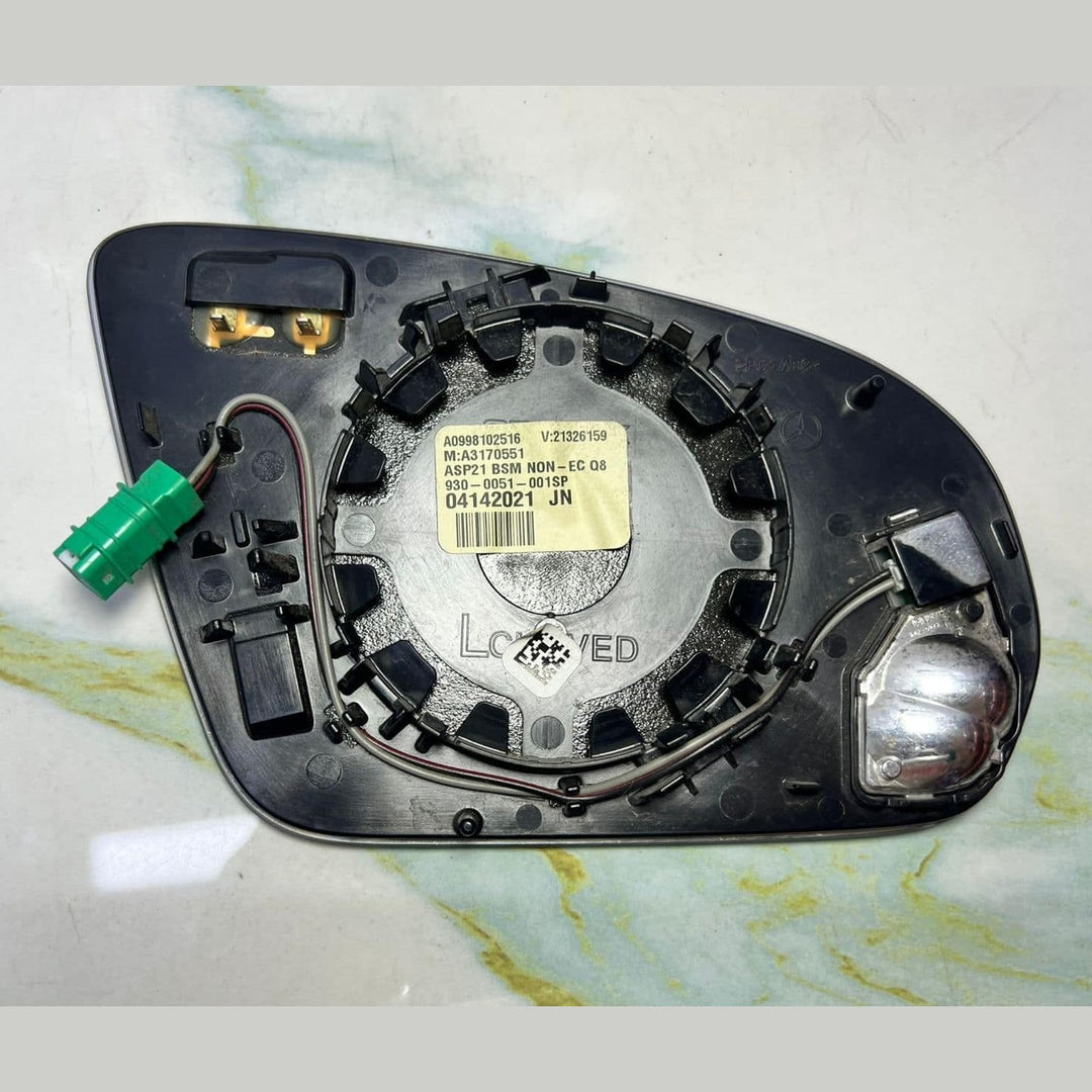 2015-2020 Mercedes Door Mirror Glass A0998102516 C-Class W205 W213