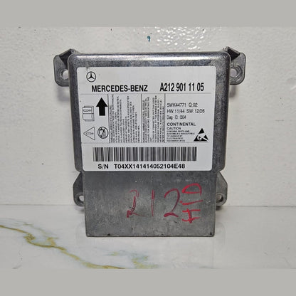 10-14 Mercedes W212 E-Class Hybrid SRS Safety Control Module A212 9011105 OEM