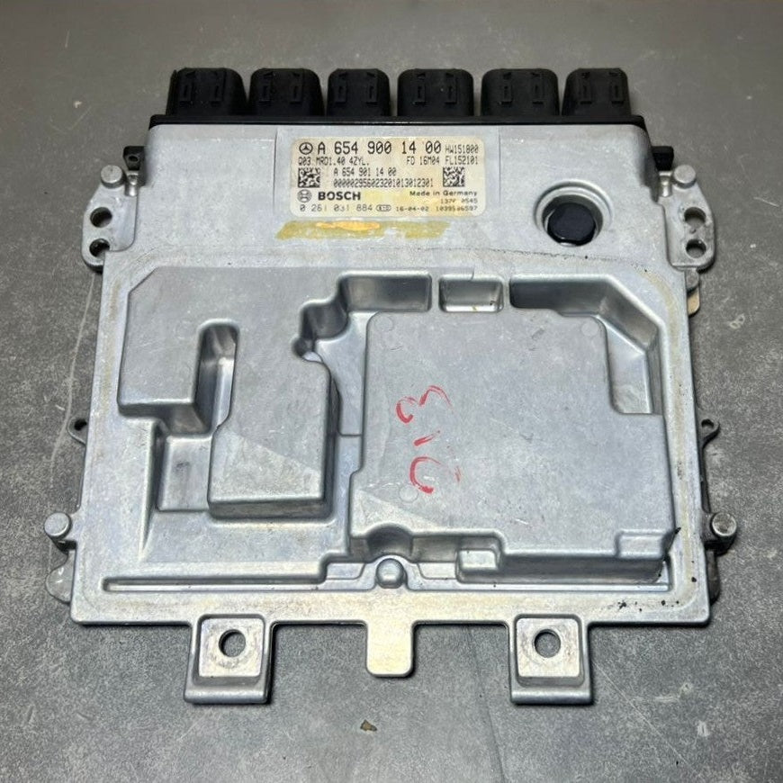 15-20 Mercedes W213 E-Class Engine Control Module Unit ECM ECU A654 9001400 OEM