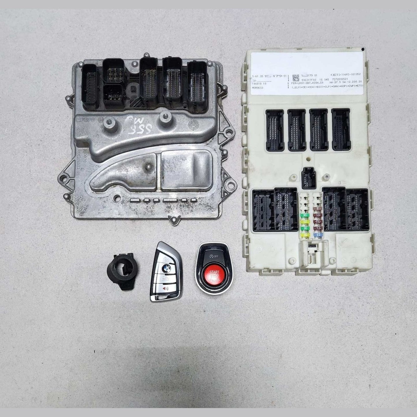 2015-2021 BMW M4 Engine Control Unit 8645445  M2 M3 F80 F82 F87 ECU SET