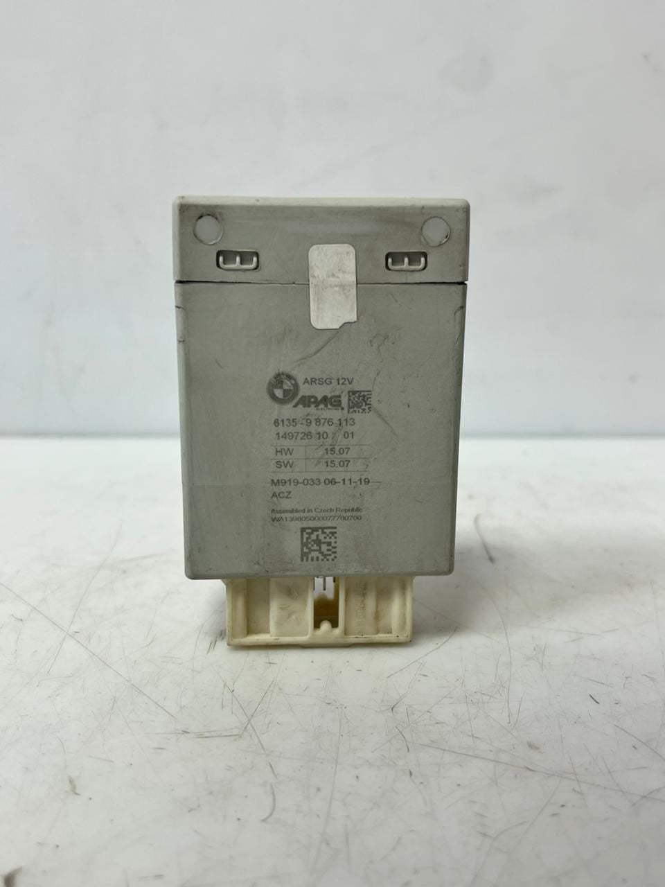 2019 BMW X5 G05 ELECTRONIC COMPUTER TRUNK ROLLER SHUTTER MODULE 9876113 OEM