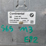2008-2013 BMW M3 E90 E92 E93 S65 V8 Engine Control Unit DME MS Key Set 7842487