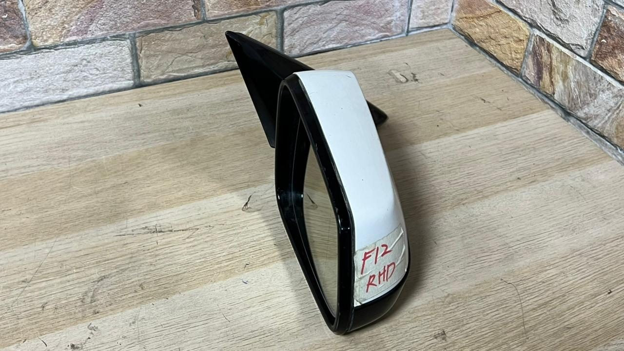 2015-2018 BMW F12 650I LEFT SIDE Door Mirror 046412 WHITE RHD OEM