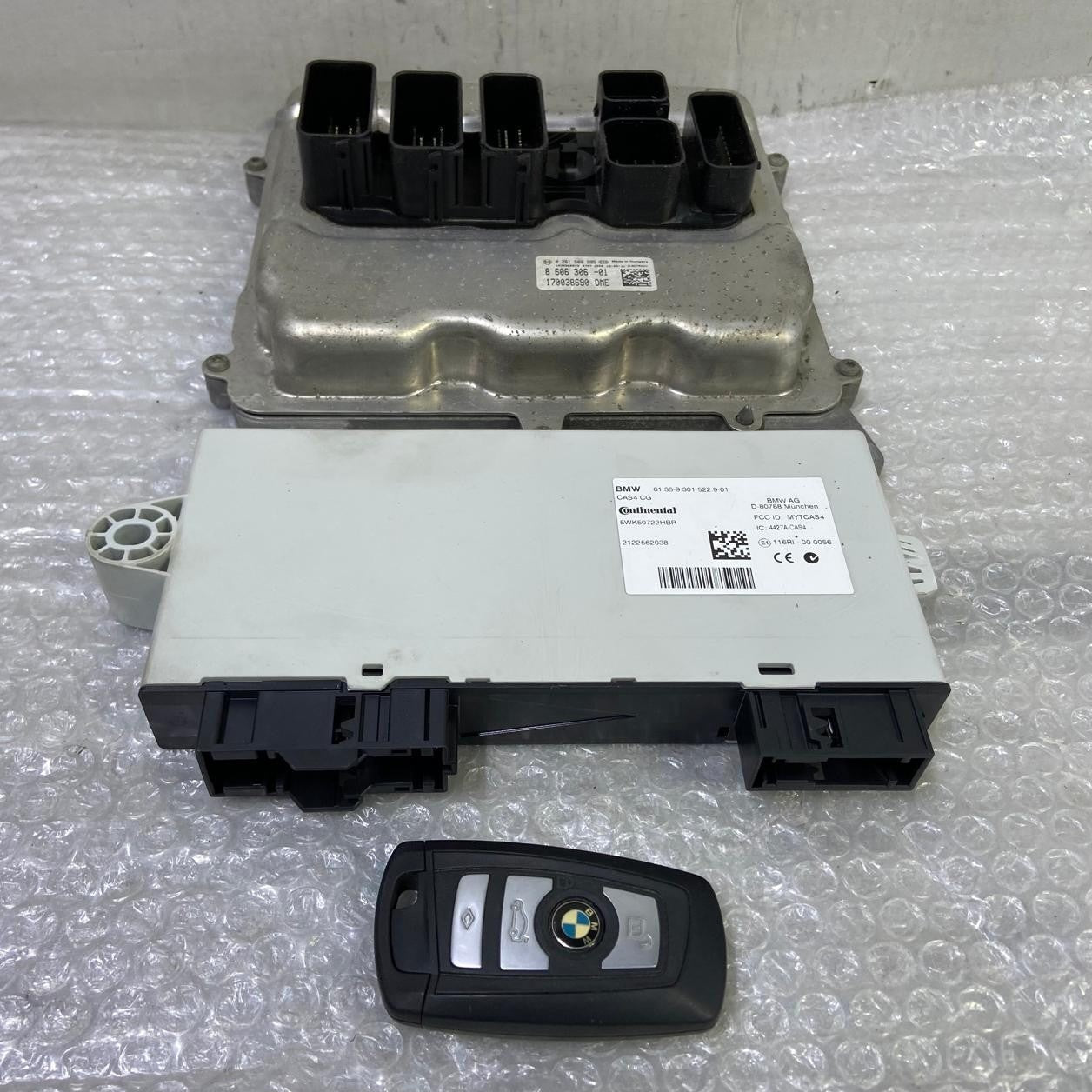 OEM BMW F10 F11 F25 F30 2010-2017 N20 ENGINE CONTROL UNIT ECU KIT DME 8606306