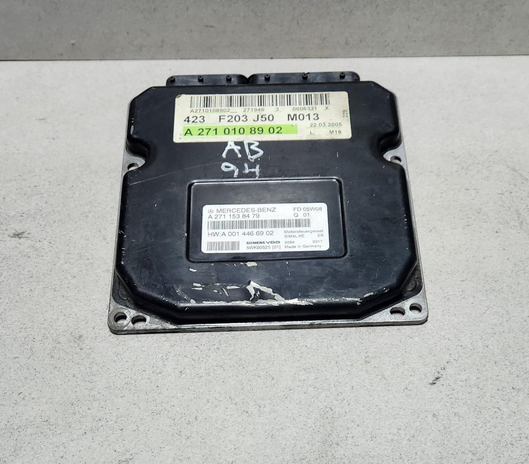 Benz Engine Control Unit A2710108902 C-Class W203 M271 PETROL ENGINE ECU