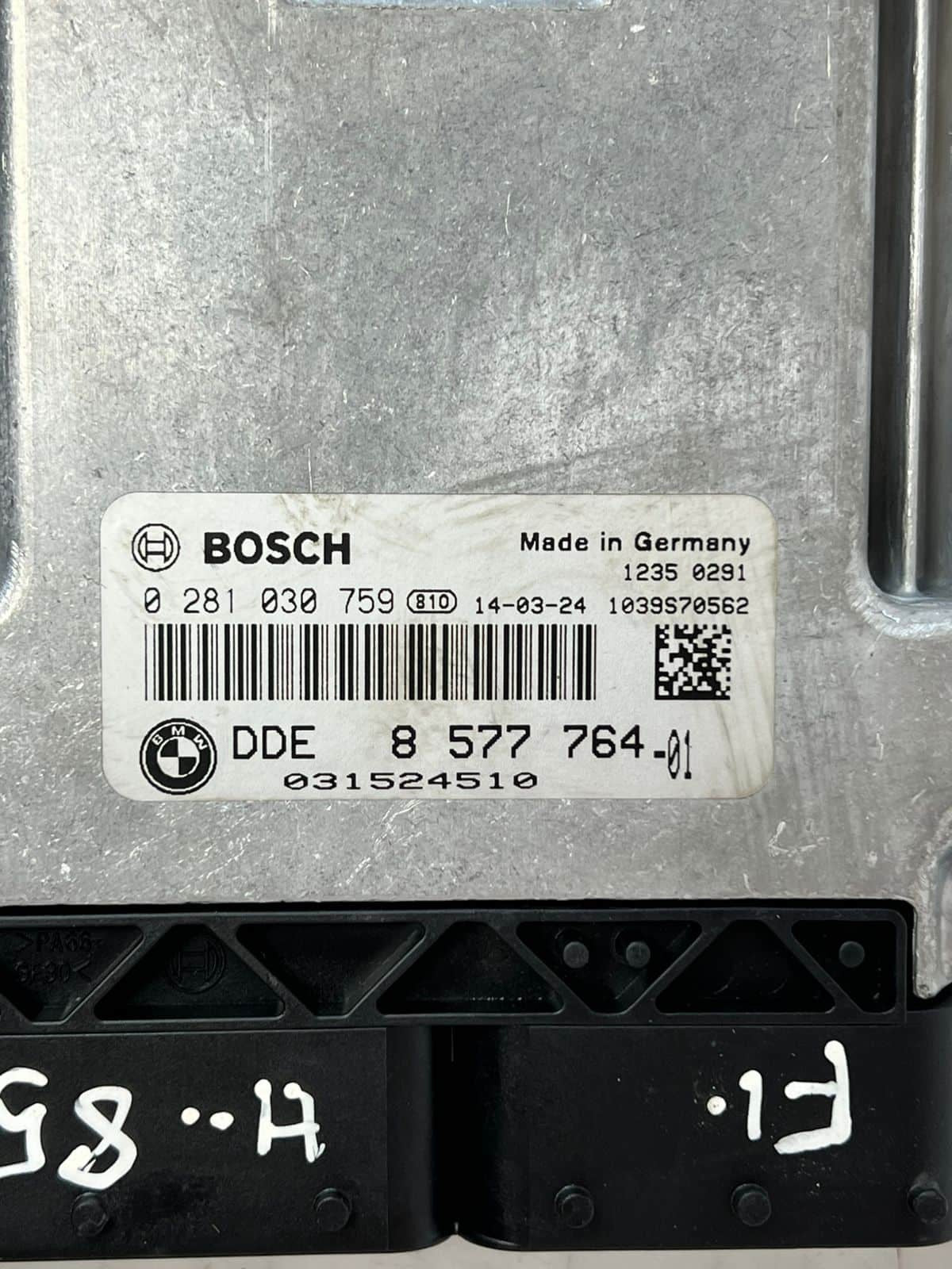 BMW F10 F11 5' B47 N47N 2.0D Engine Control Unit ECU SET DDE+CAS4+2KEYS 8577764
