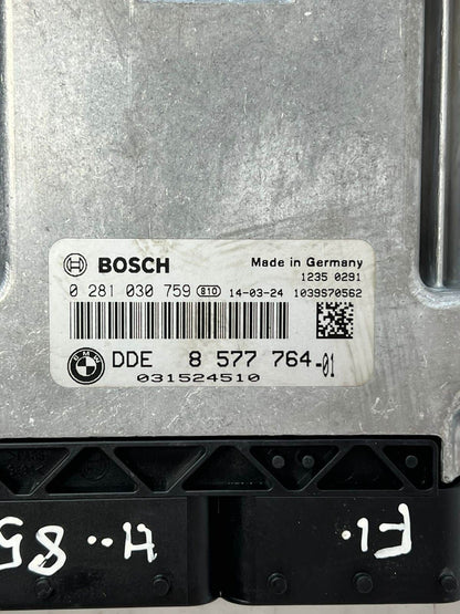 BMW F10 F11 5' B47 N47N 2.0D Engine Control Unit ECU SET DDE+CAS4+2KEYS 8577764