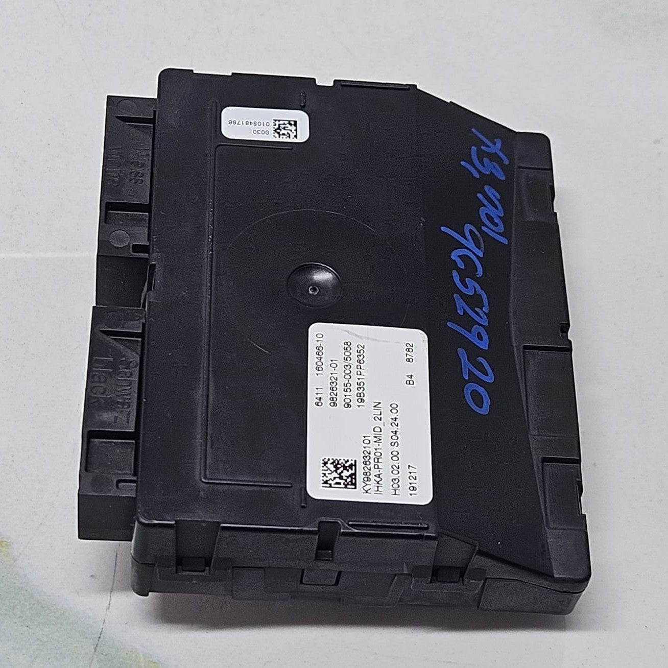 2018-2023 BMW X3 G01 Air Conditioning Heating Control Module 9826321 OEM