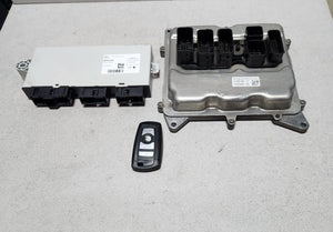 2012-2017 BMW 320i F10 F25 F30 N20 Engine Control Unit DME ECU Set 8606306 OEM