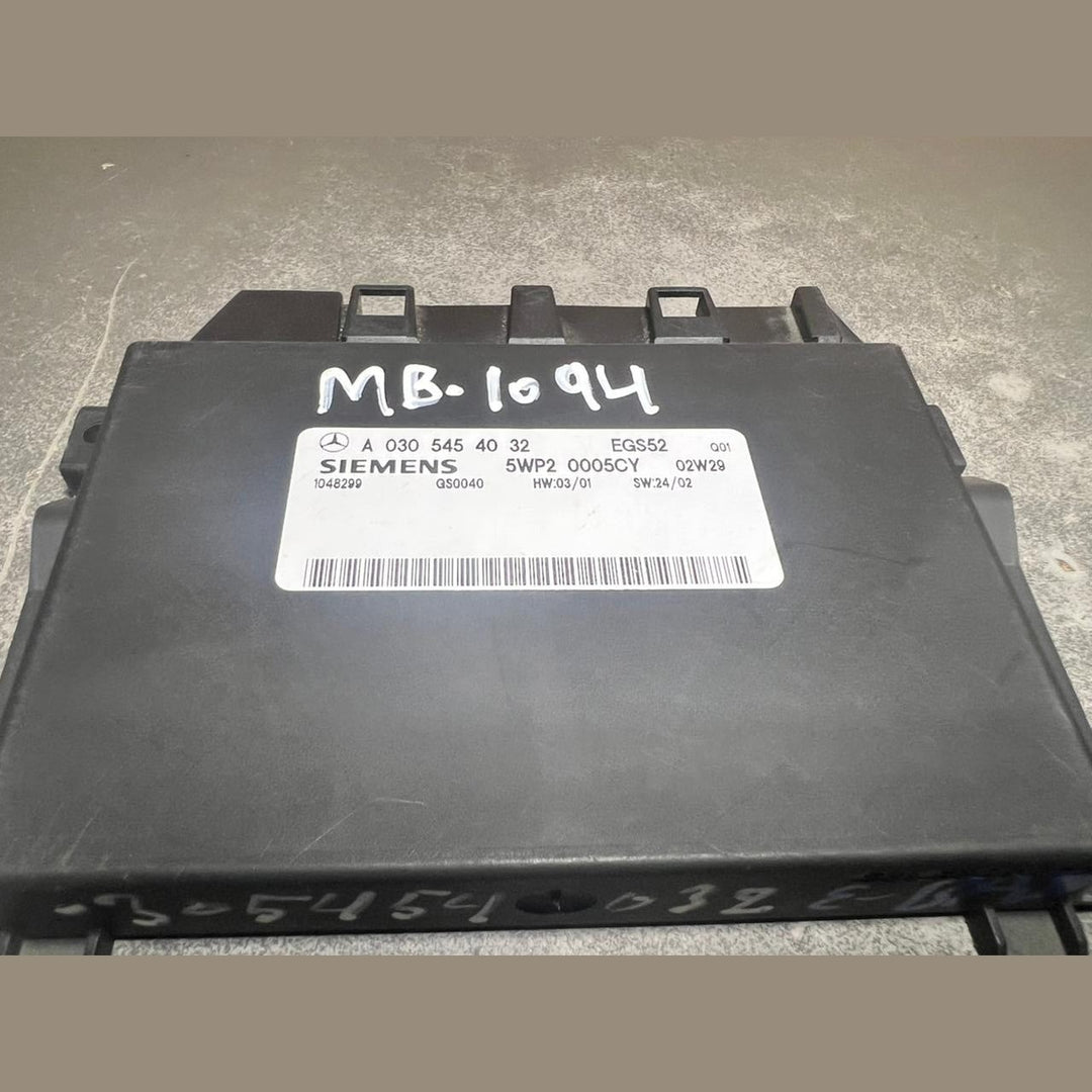 02-08 Mercedes W211 Gearbox Transmission Control Unit Module A030 5454032 OEM