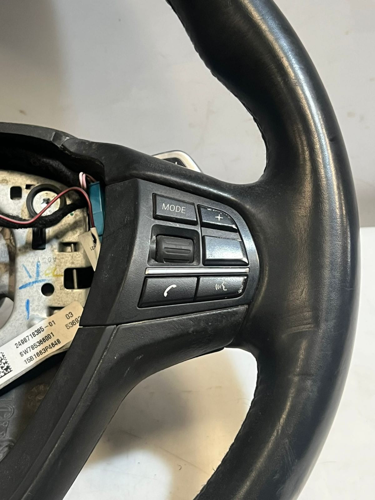 2012-2017 BMW X3 F25 MSPORT multifunction controls Steering Wheel 7853660 OEM