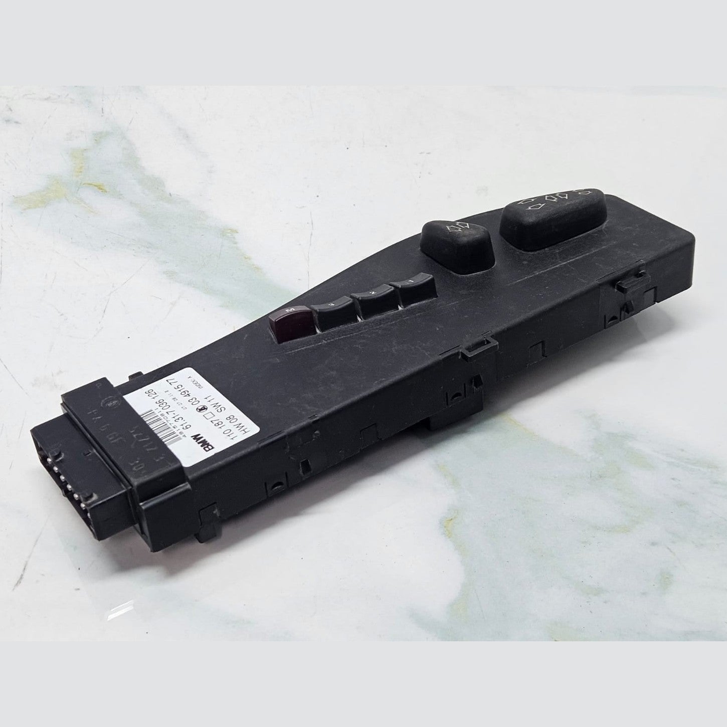 BMW E46, 6 Series E63, X3 E83 Right side Seat Control Switch 7036126 OEM