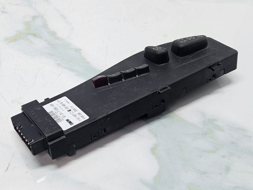 BMW E46, 6 Series E63, X3 E83 Right side Seat Control Switch 7036126 OEM