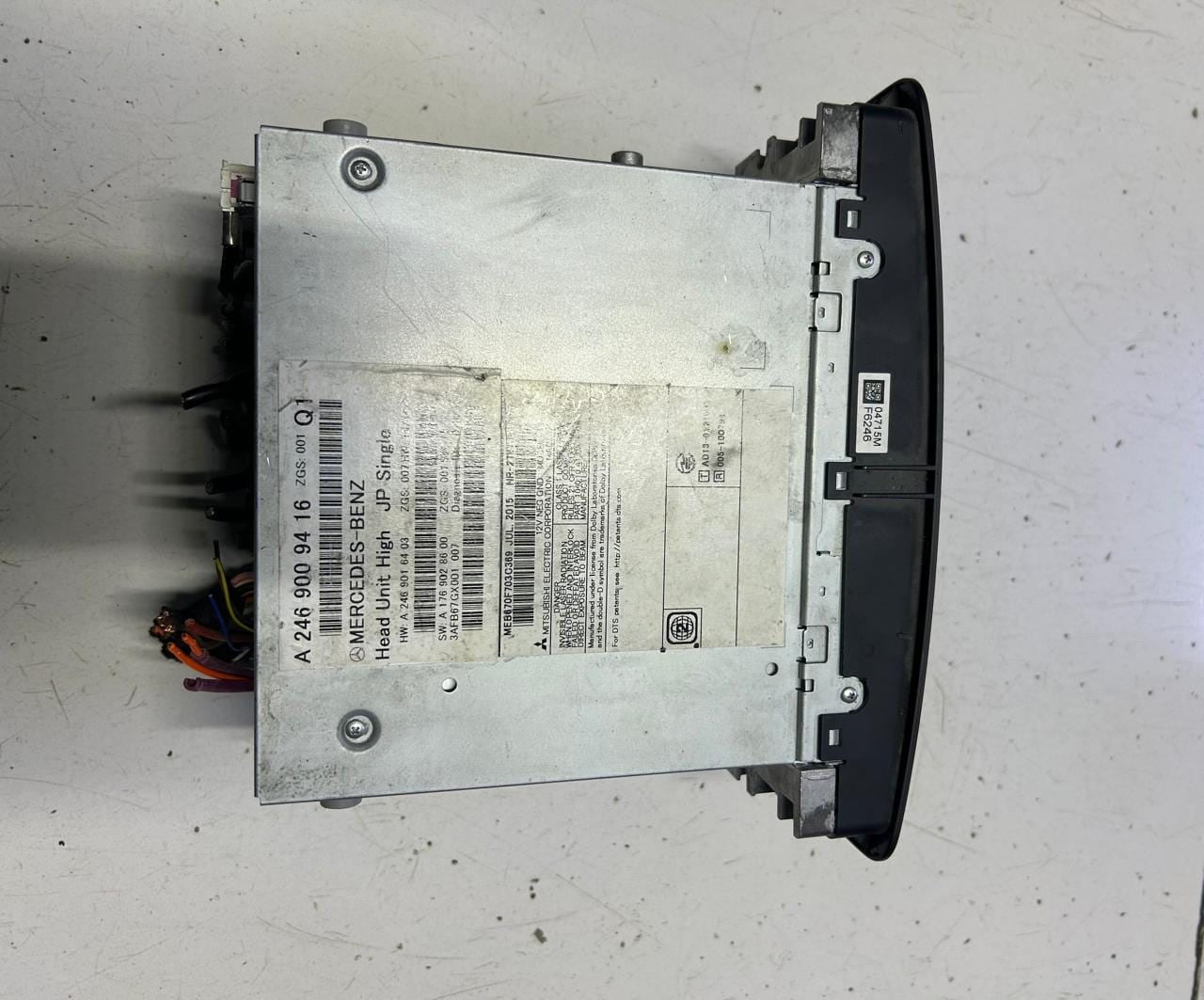 2016 Mercedes-Benz CLA180 Control Unit Complete A2469009416