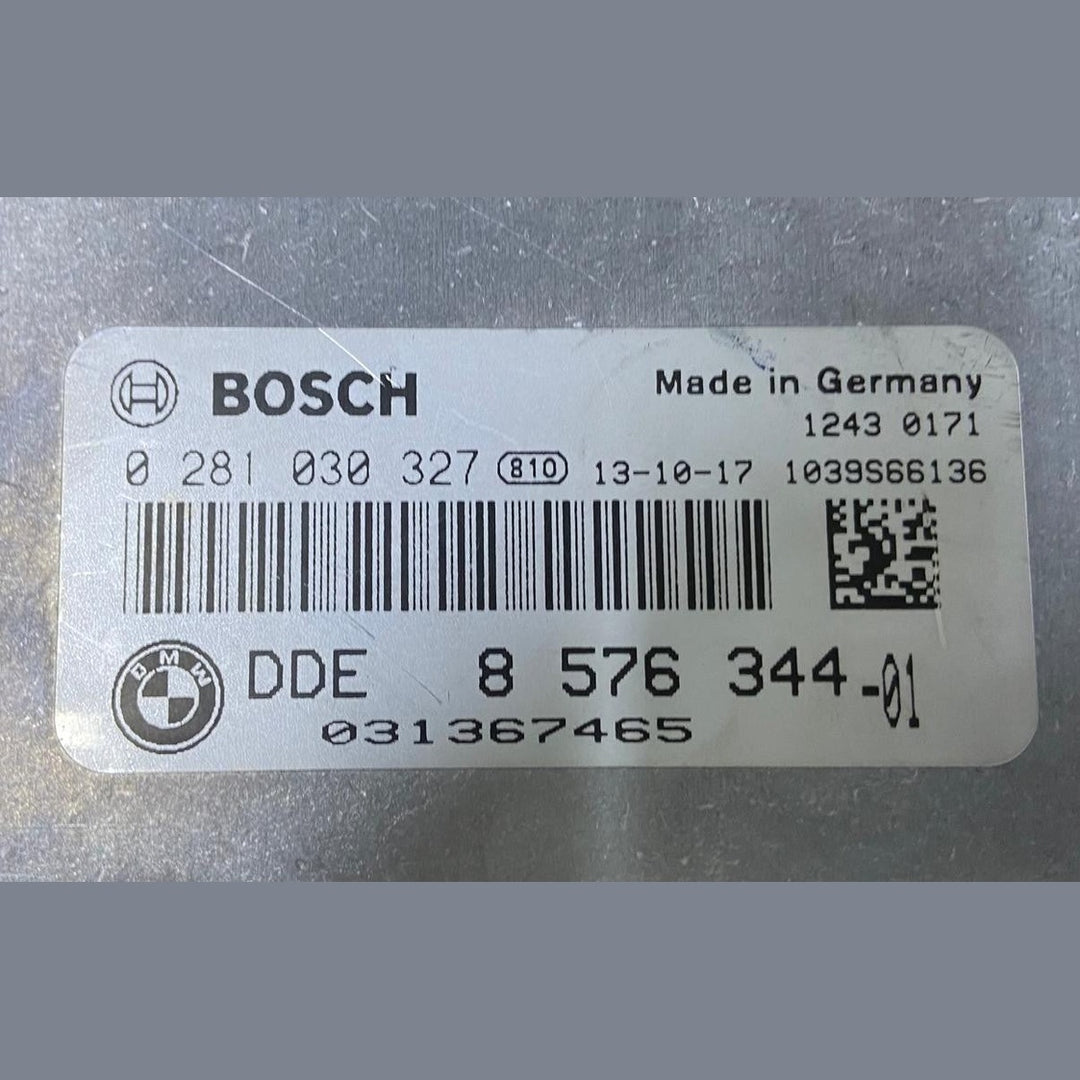 OEM BMW X3 F25 N47N DIESEL ENGINE CONTROL UNIT MODULE DDE ECU ONLY 8576344