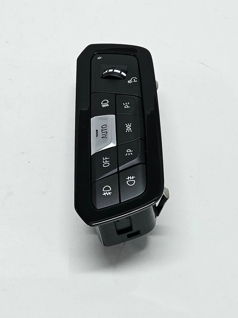  9461142-BMW X5 G05 RHD Headlight Control Switch With Led Fog Lights OEM