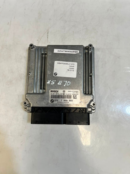 2009-2011 BMW X5 E70 335d Engine Control Unit ECU SET DDE+CAS3+1KEY 7809955