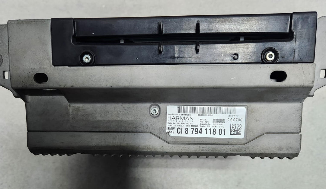BMW Navigation System Head Unit 8794118 F10 F11 F20 F25 F30 F32 F15 F16 NBT EVO 